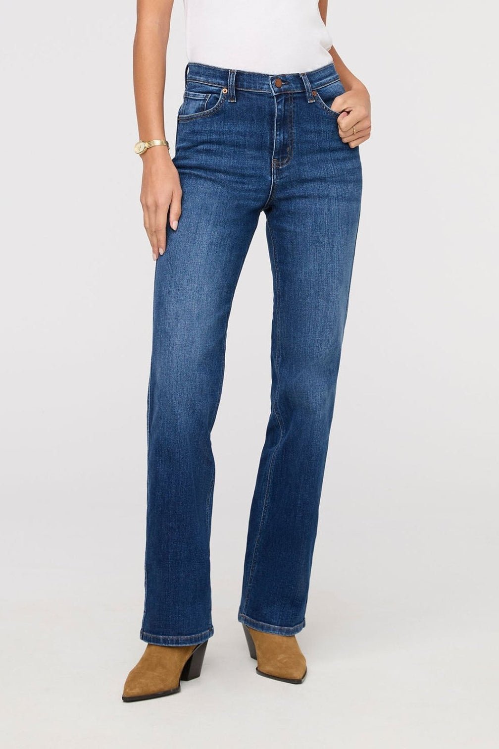 Performance Denim + High Rise Straight - MTT Collective