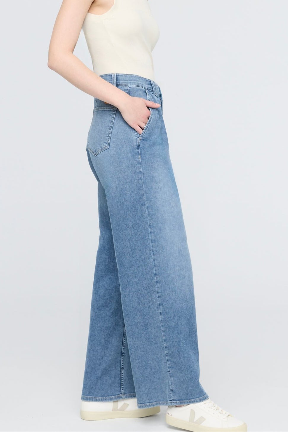 Performance Denim Lite Pleated Pant - MTT Collective