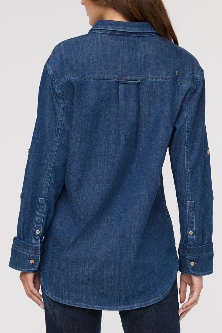 Performance Denim Lite Relaxed Button Down - MTT Collective
