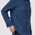 Performance Denim Lite Relaxed Button Down - MTT Collective