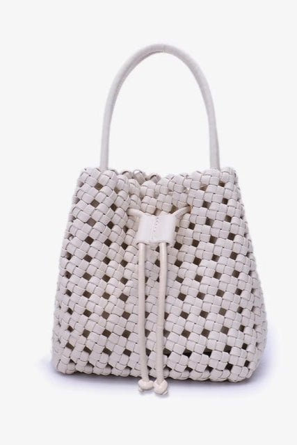Perrie Bucket Mini Woven Square Bag - MTT Collective