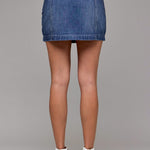 Peyton Rhinestone Embellished Micro Miniskirt - MTT Collective