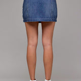 Peyton Rhinestone Embellished Micro Miniskirt - MTT Collective