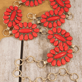Pippa Western Concho Chain Belt - MTT Collective