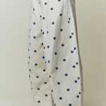Polka Dot Printed Wide Denim Pants - MTT Collective