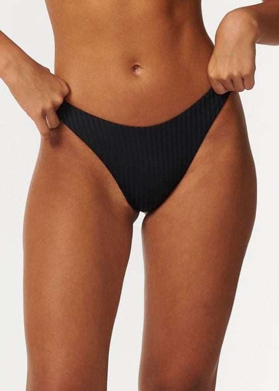 Premium Surf High Leg Skimpy Coverage Bikini Bottoms - MTT Collective