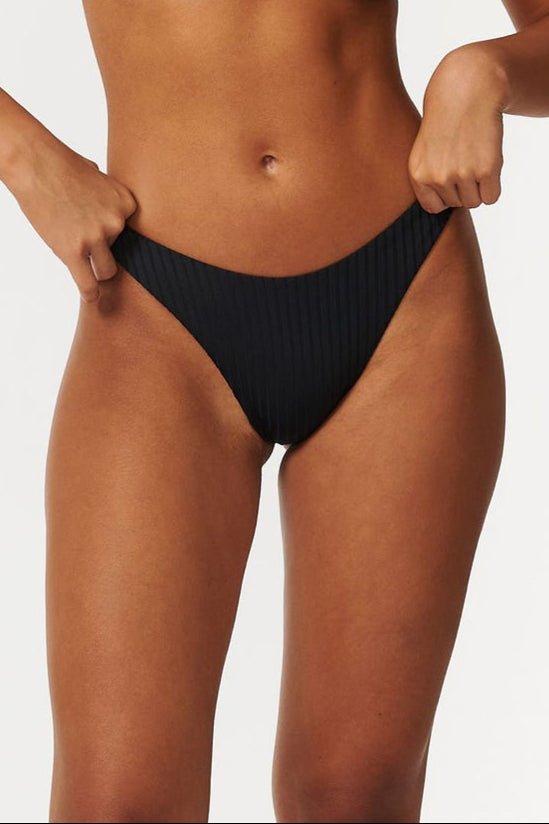 Premium Surf High Leg Skimpy Coverage Bikini Bottoms - MTT Collective