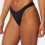 Premium Surf High Leg Skimpy Coverage Bikini Bottoms - MTT Collective
