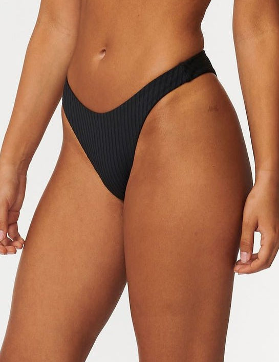 Premium Surf High Leg Skimpy Coverage Bikini Bottoms - MTT Collective