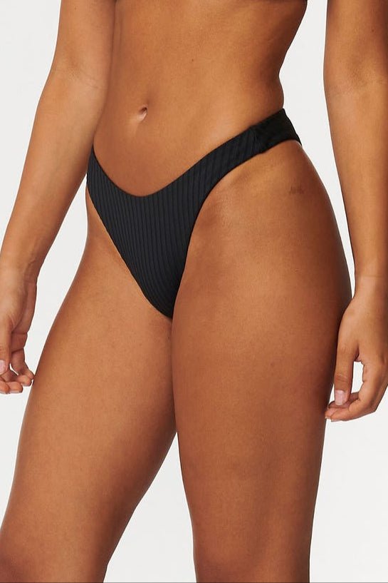 Premium Surf High Leg Skimpy Coverage Bikini Bottoms - MTT Collective