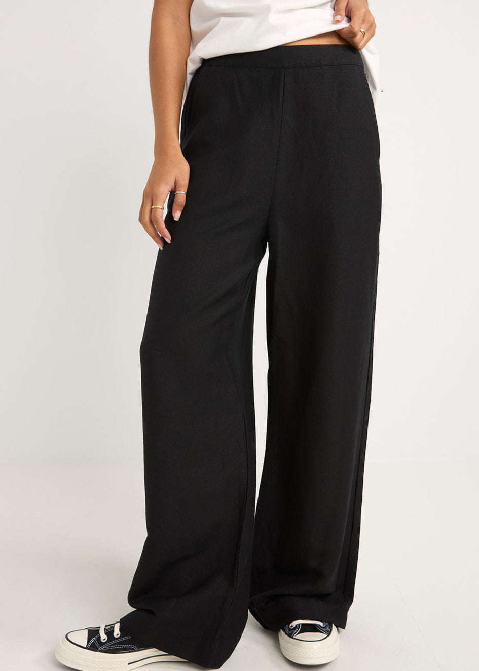 Rhythm - Womens - Bottoms - Pants - Stevie Wide Leg Pant - MTT Collective