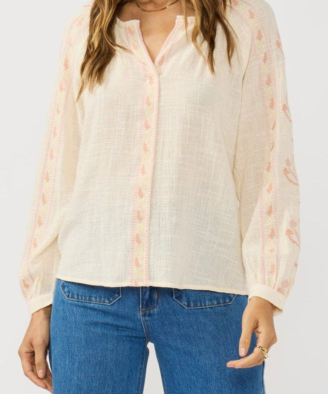 Quinn Embroidered Blouse - MTT Collective