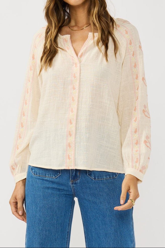 Quinn Embroidered Blouse - MTT Collective