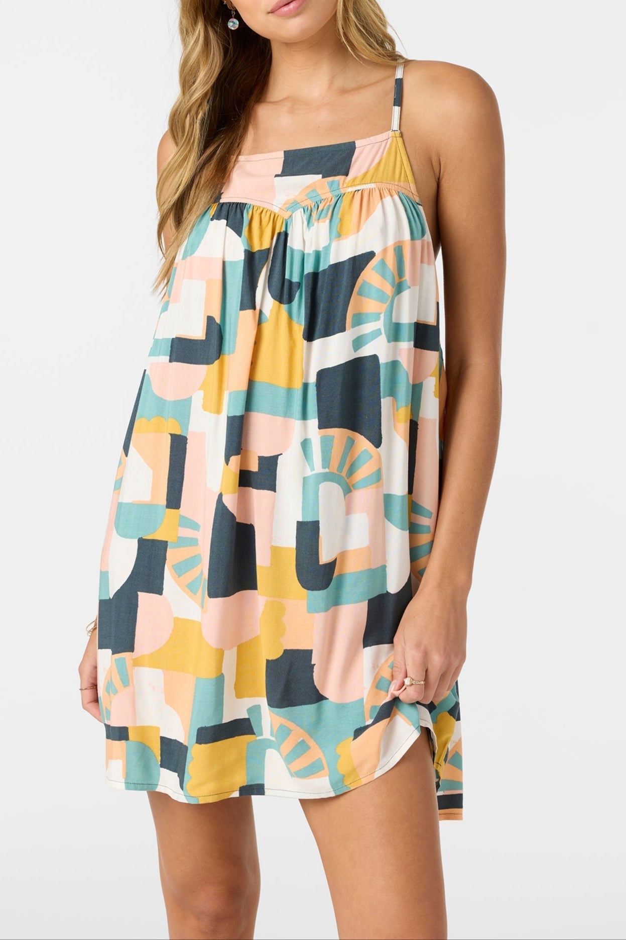 Quinn Geo Short Dress - MTT Collective