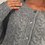 Rachel Cable Sweater Cardigan - MTT Collective