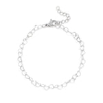 Raelynn Linked Heart Chain Bracelet - MTT Collective