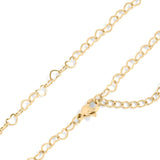 Raelynn Linked Heart Chain Necklace - MTT Collective