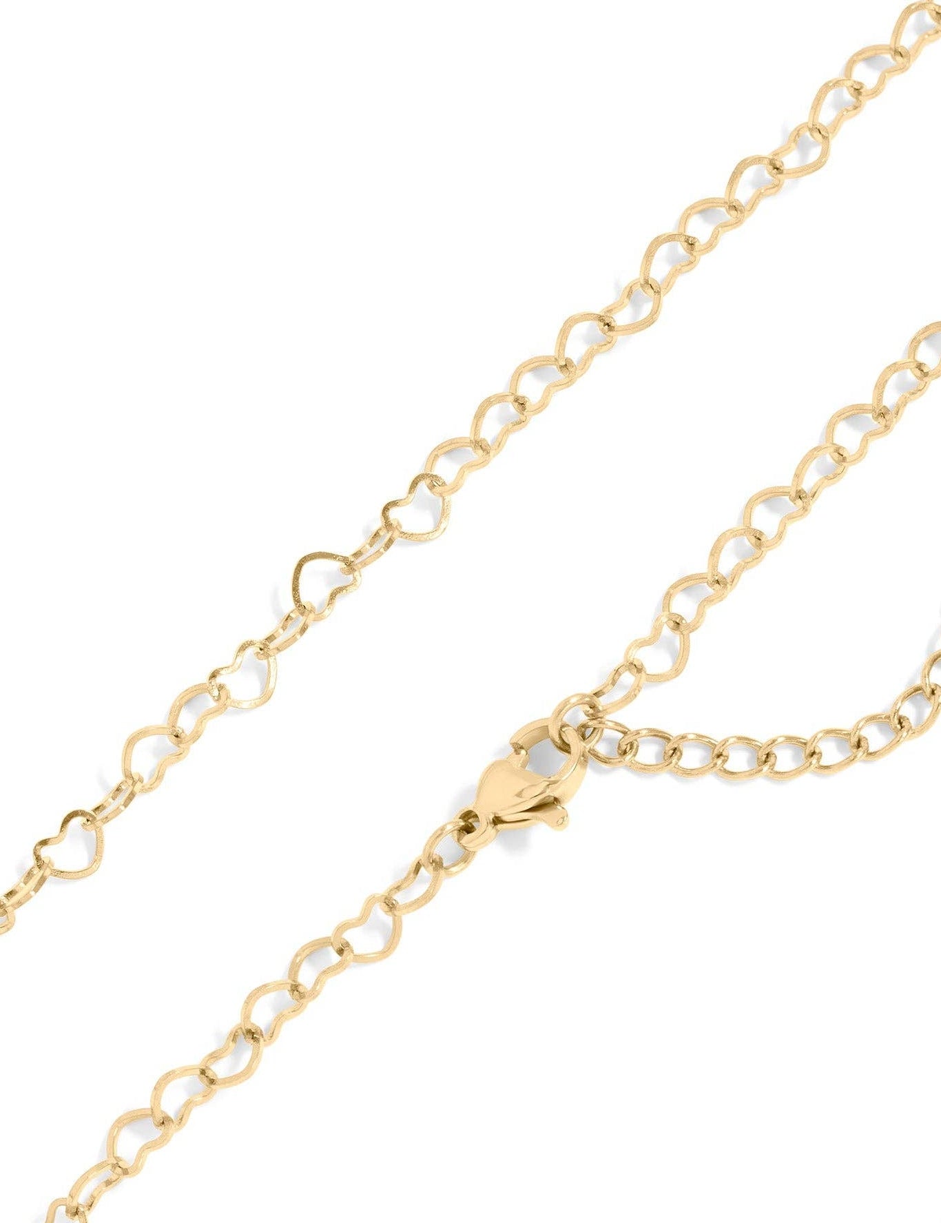 Raelynn Linked Heart Chain Necklace - MTT Collective