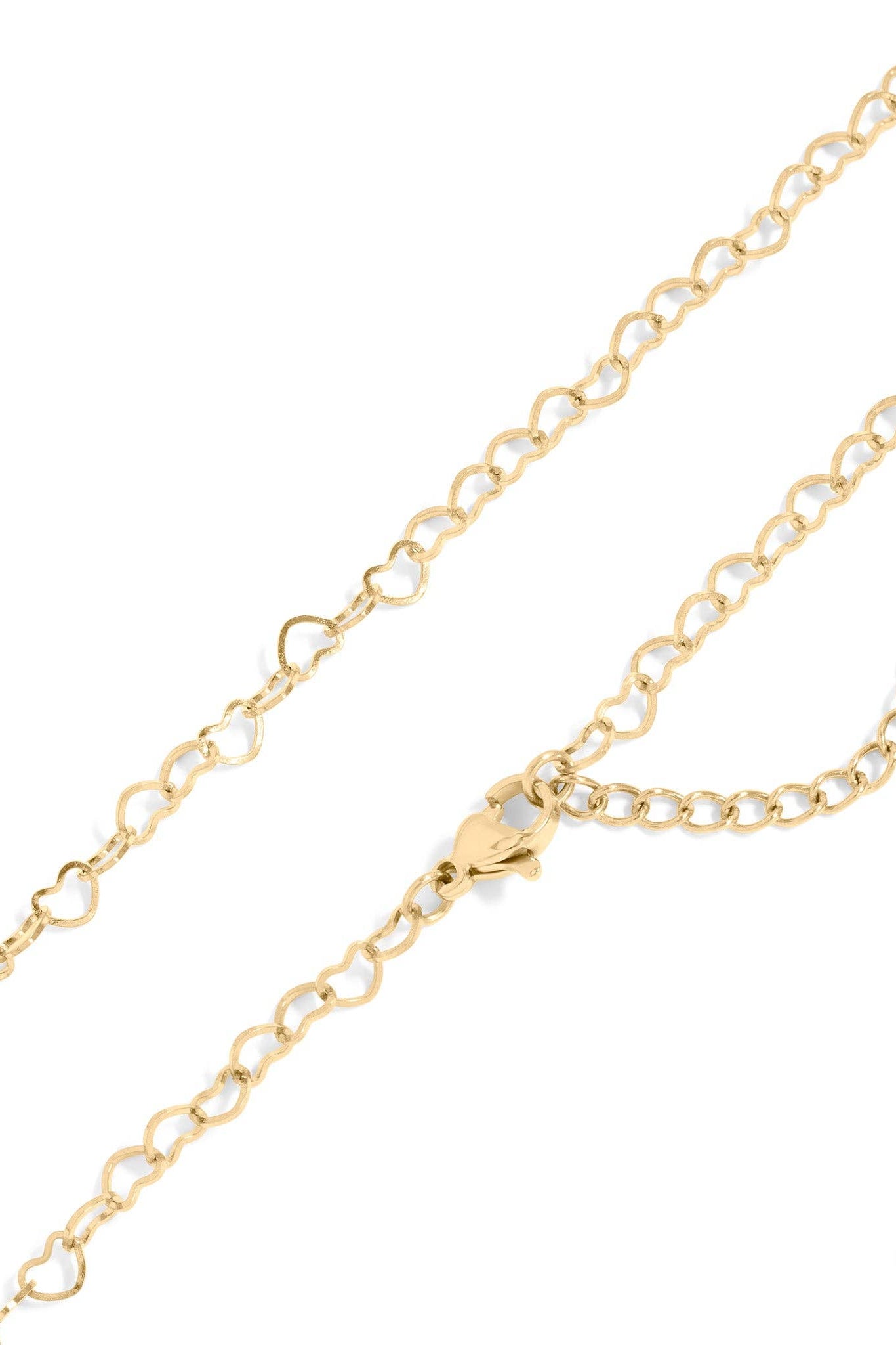 Raelynn Linked Heart Chain Necklace - MTT Collective