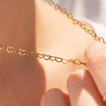 Raelynn Linked Heart Chain Necklace - MTT Collective