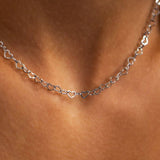 Raelynn Linked Heart Chain Necklace - MTT Collective