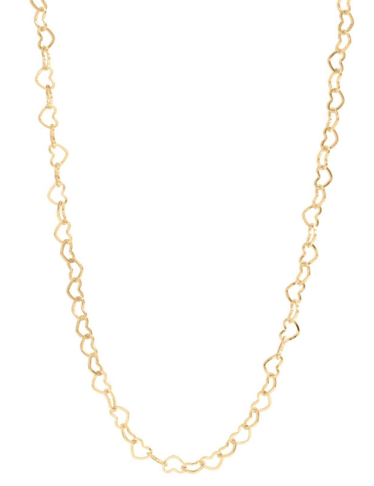 Raelynn Linked Heart Chain Necklace - MTT Collective