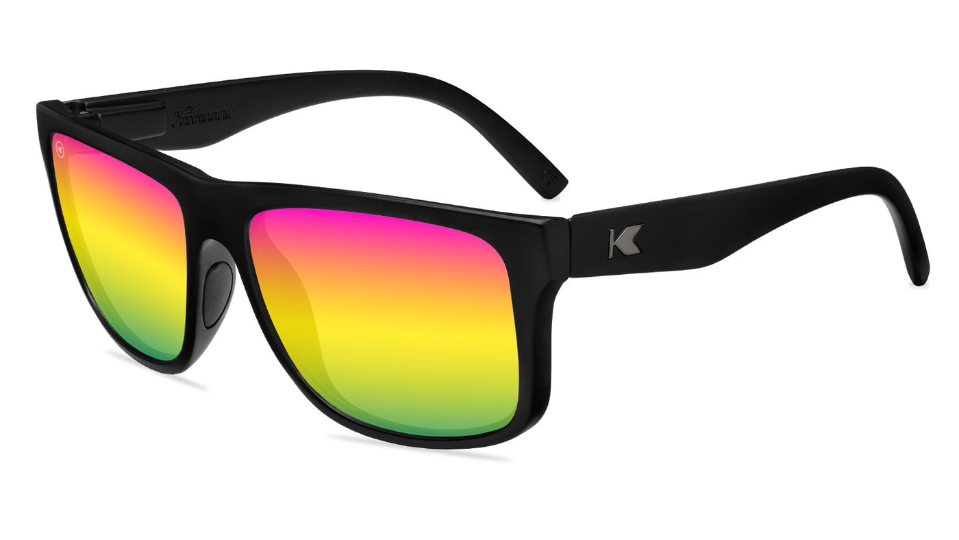 Rainbow on Black Torrey Pines Sport Sunglasses - MTT Collective