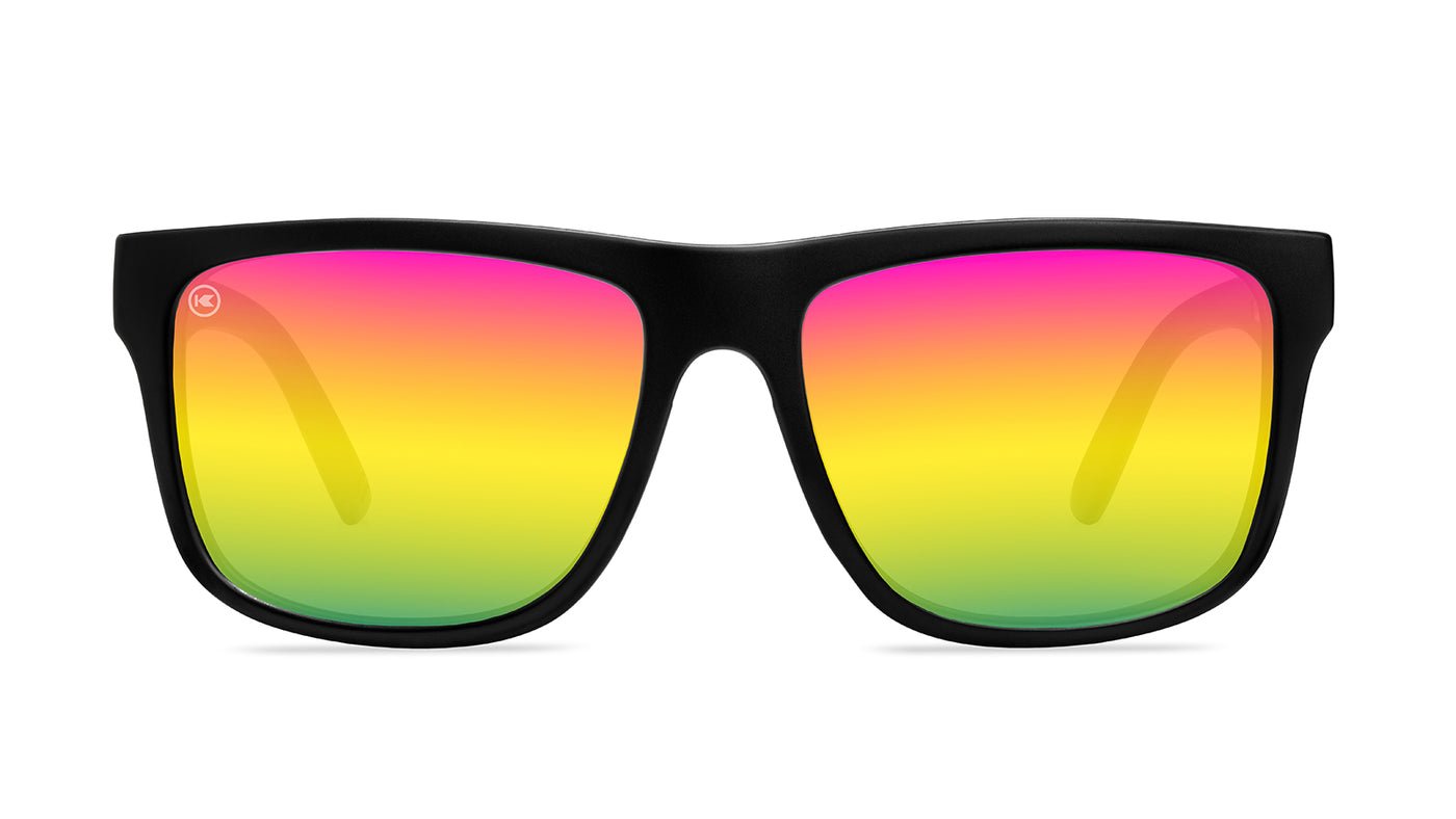 Rainbow on Black Torrey Pines Sport Sunglasses - MTT Collective