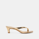 Dolce Vita Ramia heel in gold distressed leather