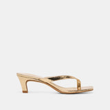 Dolce Vita Ramia heel in gold distressed leather