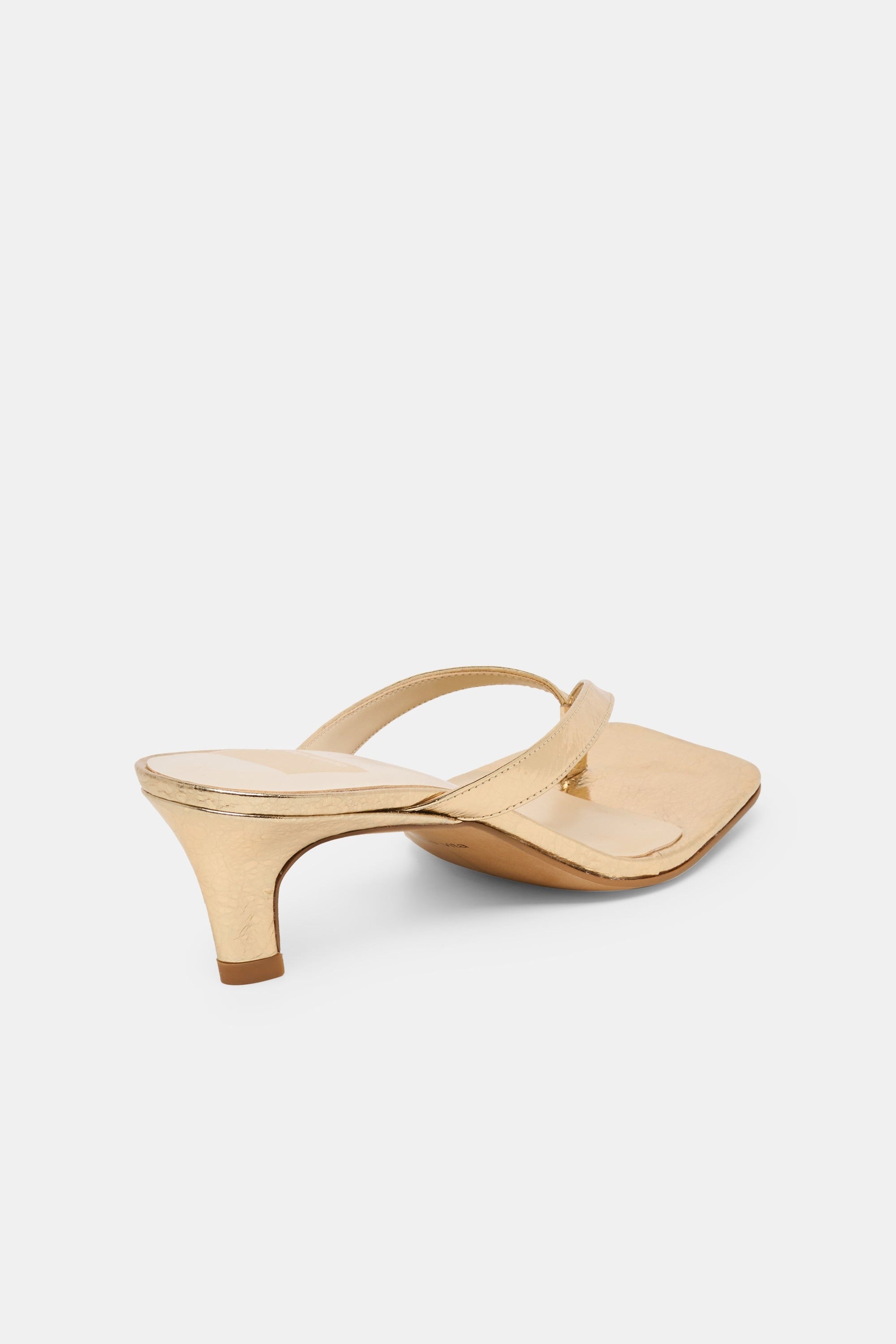 Dolce Vita Ramia heel in gold distressed leather