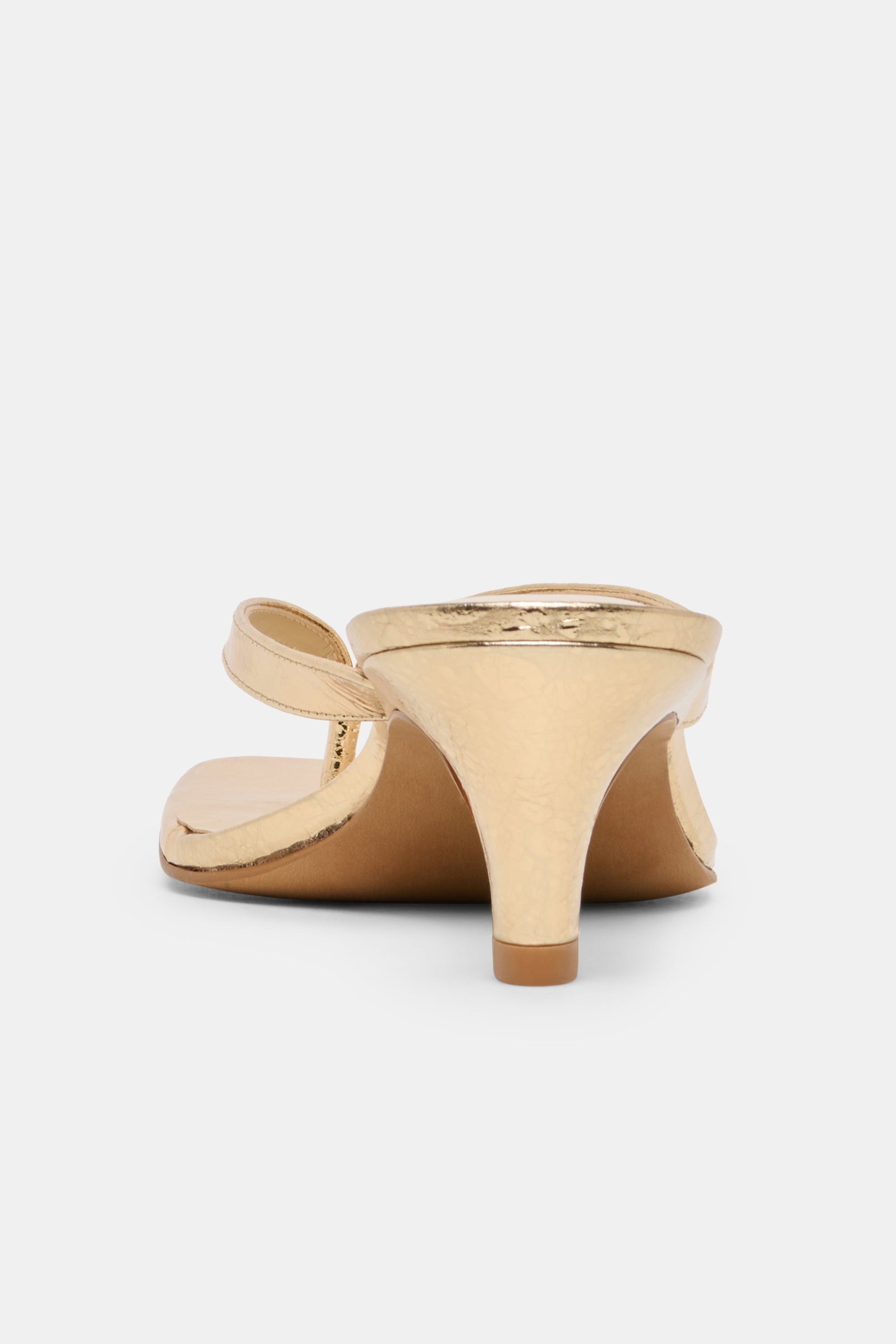 Dolce Vita Ramia heel in gold distressed leather