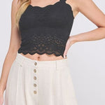 Rebecca Scallop Edge Bralette - MTT Collective