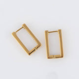 Rectangle Hoop Earring - MTT Collective