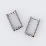 Rectangle Hoop Earring - MTT Collective