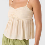 Reeta Solid Sleeveless Top - MTT Collective
