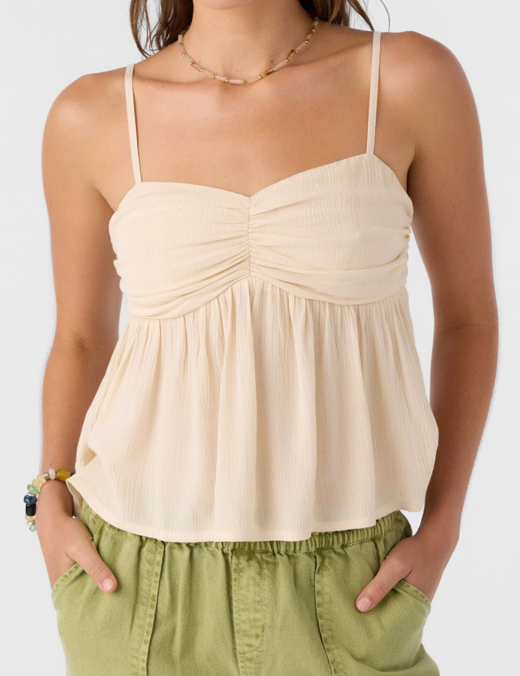 Reeta Solid Sleeveless Top - MTT Collective