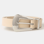 Renata Bulky Buckle Vegan Leather Belt - MTT Collective