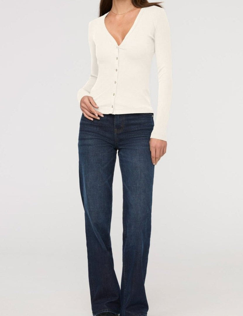 Ribbed Pima Fitted Button Down - MTT Collective