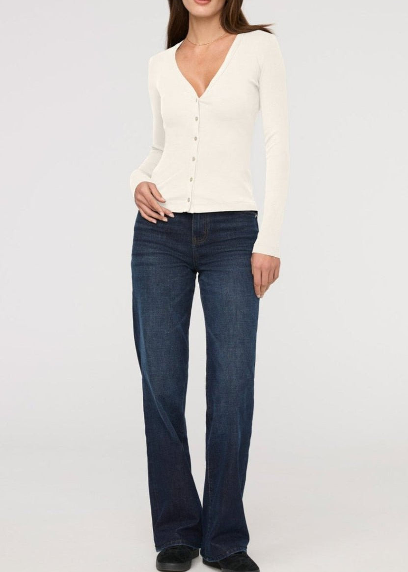 Ribbed Pima Fitted Button Down - MTT Collective