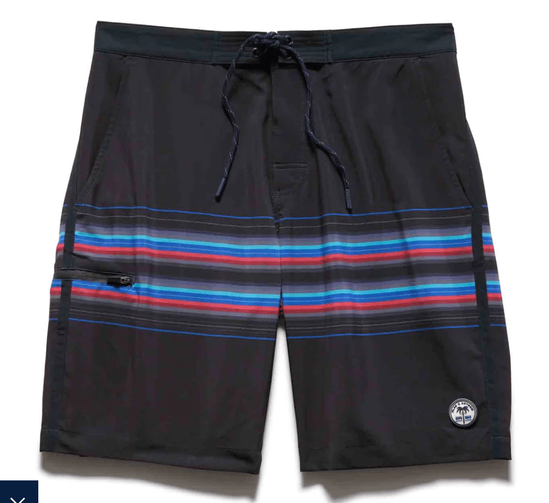 Rockaway Stripe 8" Board Short - MTT Collective