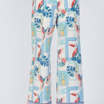 Romina Tropical Print Wide Leg Pant - MTT Collective