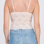 Rose Jacquard Lace Bralette - MTT Collective