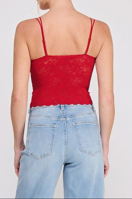 Rose Jacquard Lace Bralette - MTT Collective