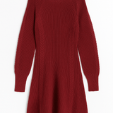 Rowan Fit & Flare Sweater Dress - MTT Collective