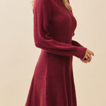 Rowan Fit & Flare Sweater Dress - MTT Collective