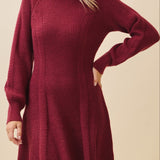 Rowan Fit & Flare Sweater Dress - MTT Collective