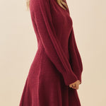 Rowan Fit & Flare Sweater Dress - MTT Collective
