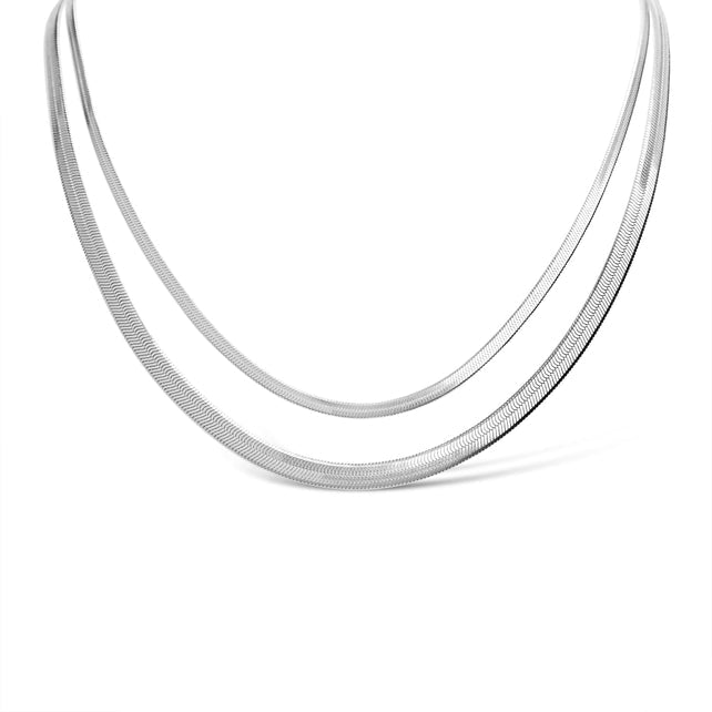 Rowan Herringbone Chain Necklace - MTT Collective