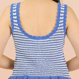 Ruffle Hem Striped Sweater Top - MTT Collective